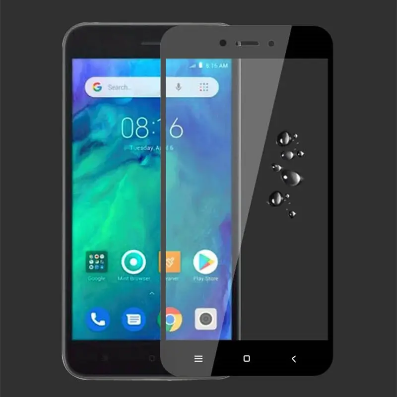 Закаленное стекло для Xiaomi redmi GO Полный Защитная пленка экрана 2019 Новый чехол