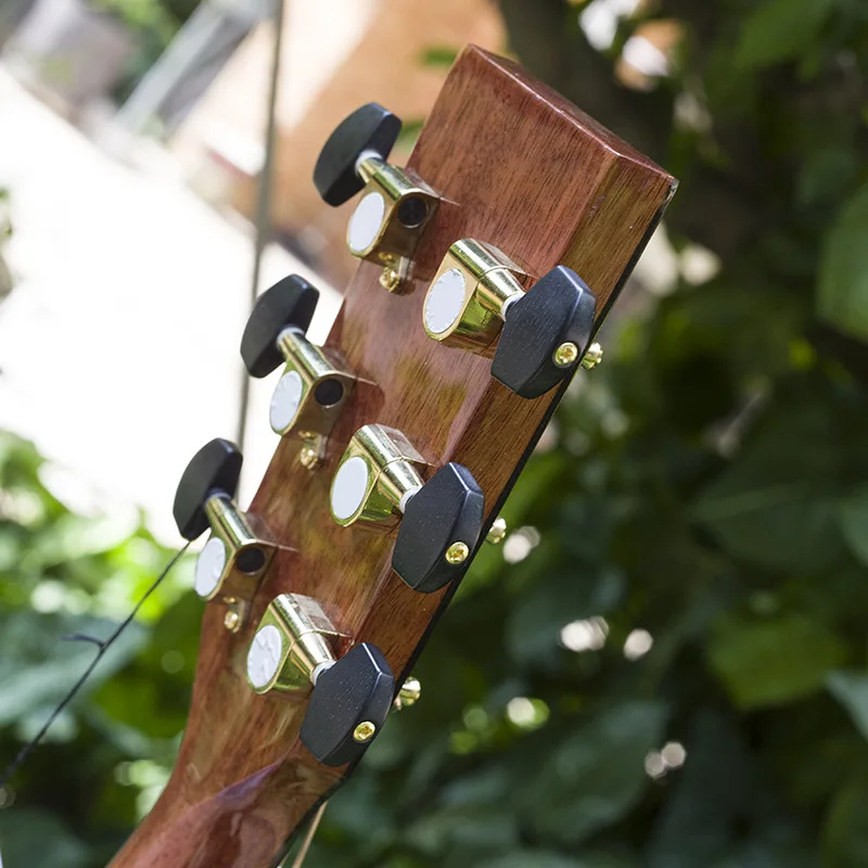 41 дюймов Single доска Акустическая гитара Rosewood ель Facefolk угол света деревянная гитара D-300C