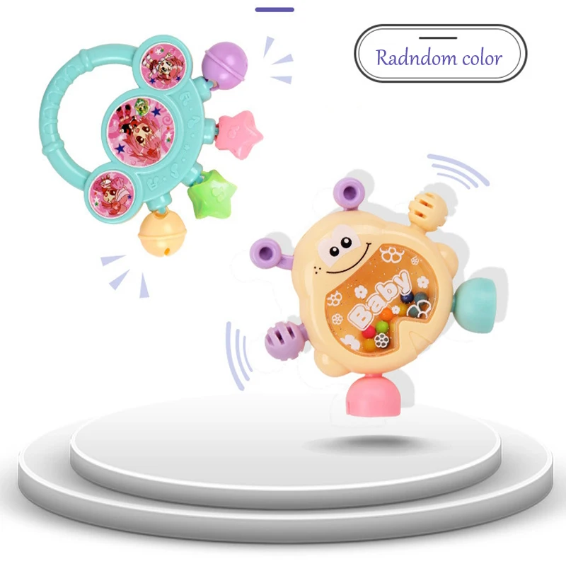 Bavoirsj 6 шт.-10 шт./компл. мультфильм игрушки Монтессори прорезывания зубов детские развивающие карусельки детские игрушки для девочек Вальдорф игрушка-погремушка T000