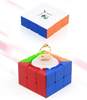 new yuxin zhisheng treasure box 3x3x3 cube baohe 3x3 professional stickerless magic cube black puzzle twist educational toys