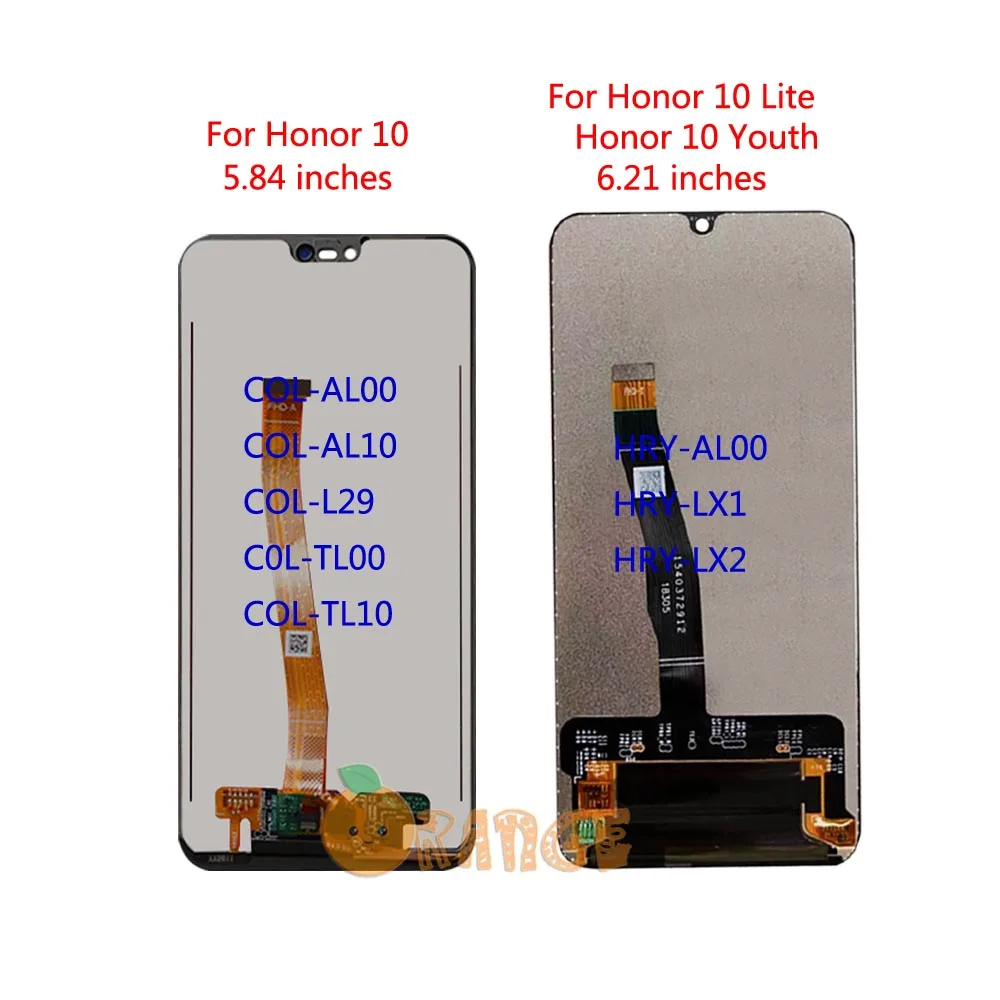 Новый ЖК дигитайзер Датчик монитор для huawei Honor 10 Lite HRY LX1 LX2/Honor COL L29 сборка Дисплей