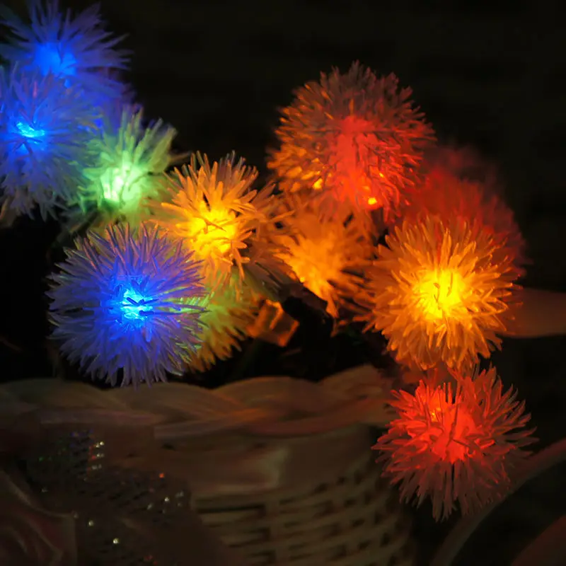 Гирлянда Colorpai 20 светодиодов на солнечных батареях| |