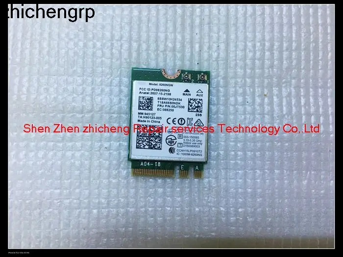Для lenovo T450 T460 Двухдиапазонная Беспроводная-AC 8260 8260NGW NGFF 2x2 WIFI 802.11ac 867 Мбит/с Wi-Fi +
