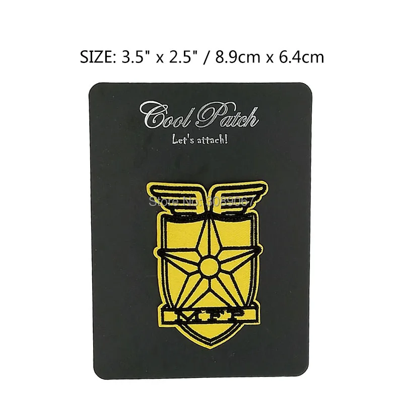 Форма для ТВ-фильмов 3 5 дюйма вышитый логотип нашивка эмо гот панк рокабилли