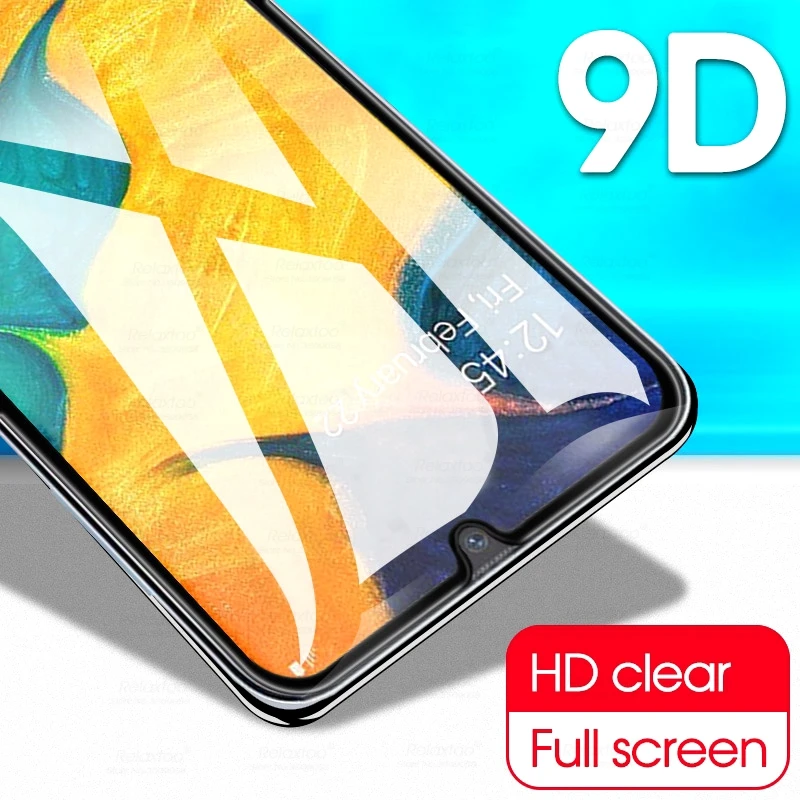 9d Защитная пленка для экрана из закаленного стекла Защитная пленка для samsung galaxy a20e a10 a20 a30 a40 a40s a50 a60 a70 a80 a90 m40 m30 m20 m10 защитное стекло
