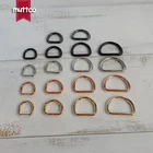 50 шт.лот сделай сам для ошейника собаки 15,20,25,30 мм Рукоделие Шитье багажа ручная работа кнопка D кольцо полукольцо пряжка аксессуары