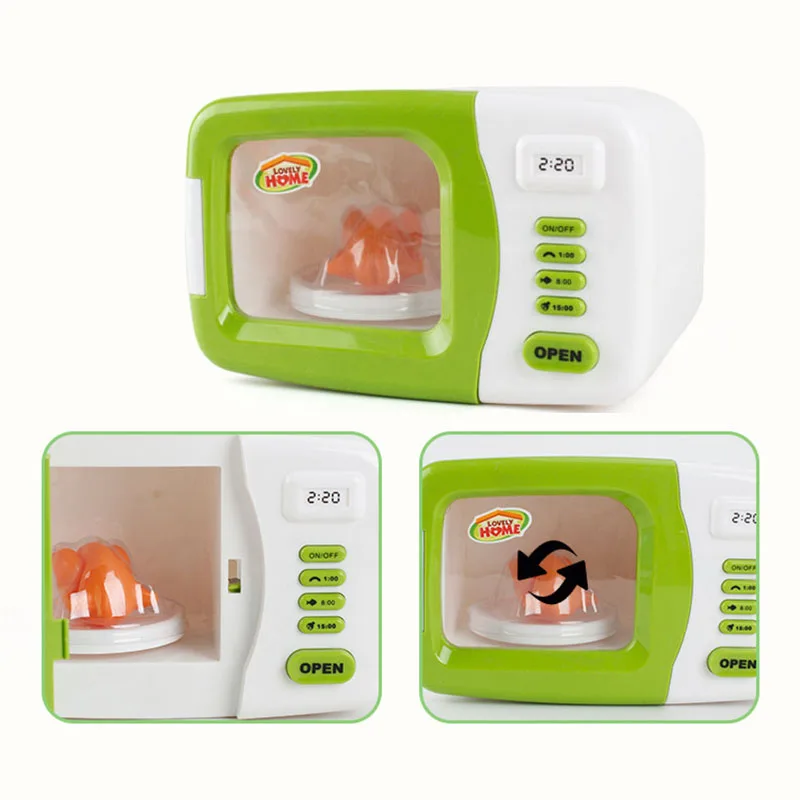 simulation small appliances multi function vacuum cleaner coffee bread machine children imitation toys for baby gifts free global shipping