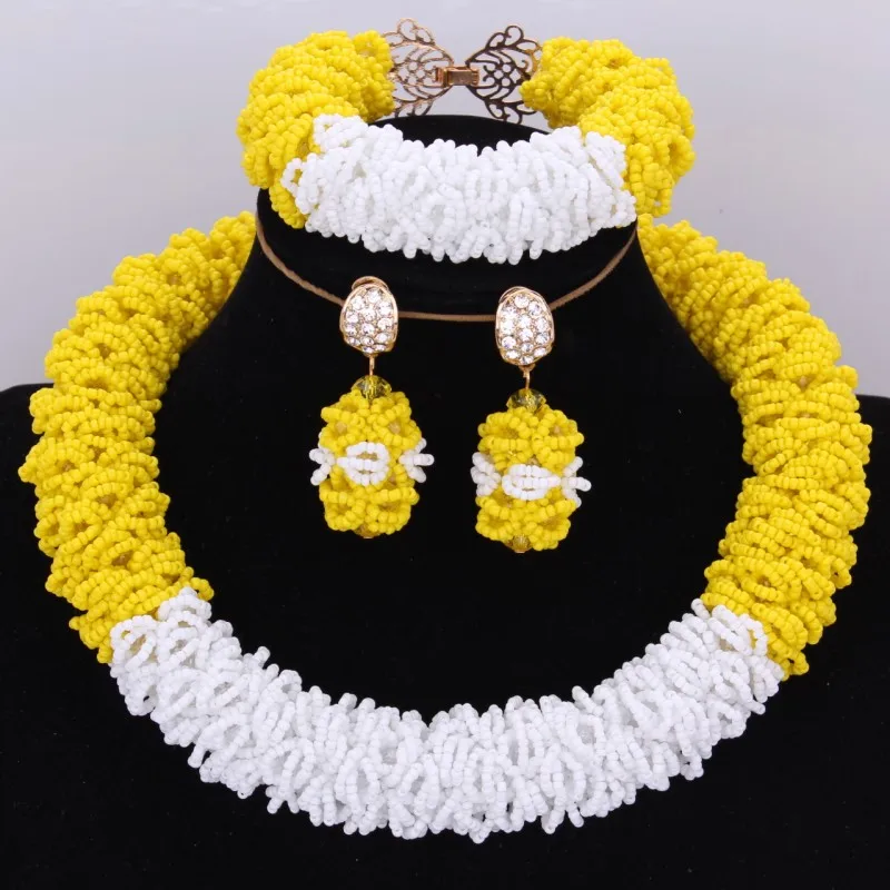 Комплект украшений из колье и серёг в африканском стиле|Ювелирные наборы| |