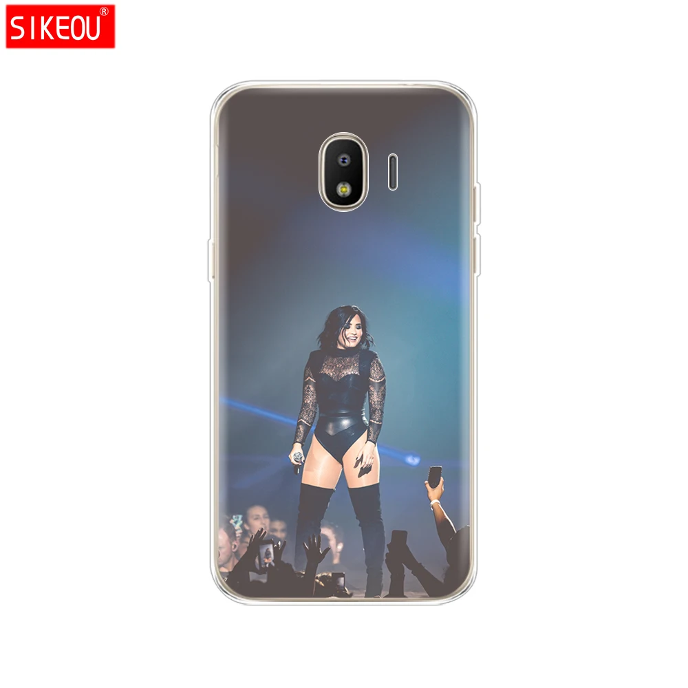Силиконовый чехол для телефона Samsung Galaxy J3 J5 J7 2017 J330 J530 J730 PRO j2 2018 Singer Деми Ловато |