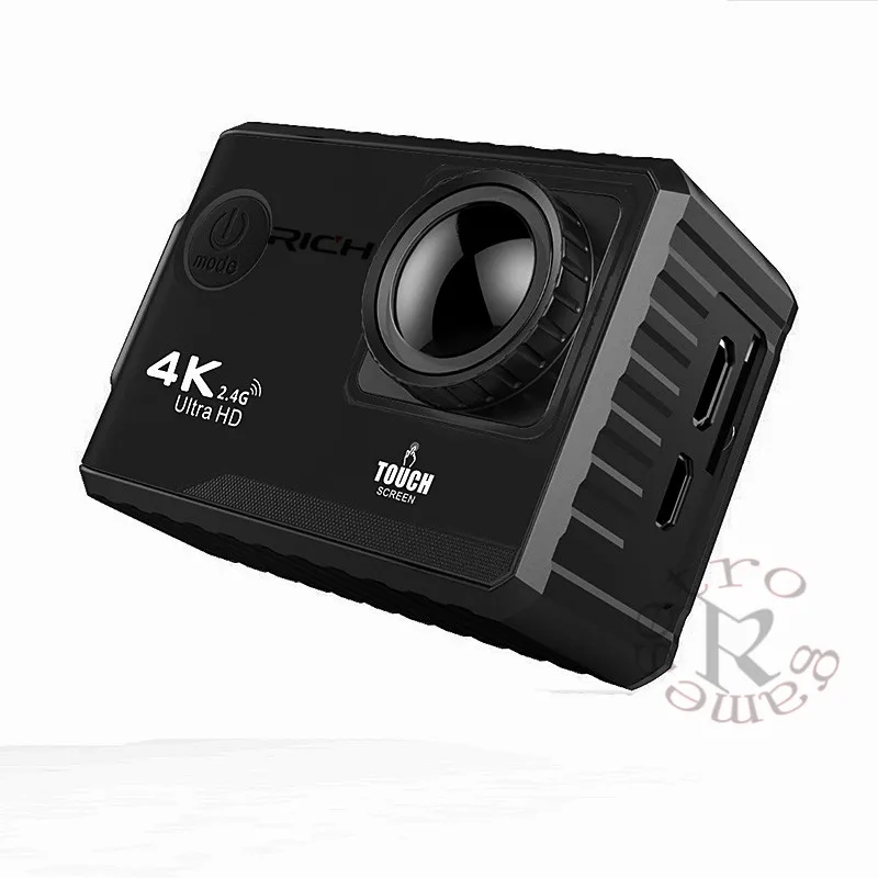 

4K/24fps Sport Action Camera WiF UHD 2" Touch Screen 1080P Video Camera Waterproof Remote Action Camera Outdoor Helmet Cam