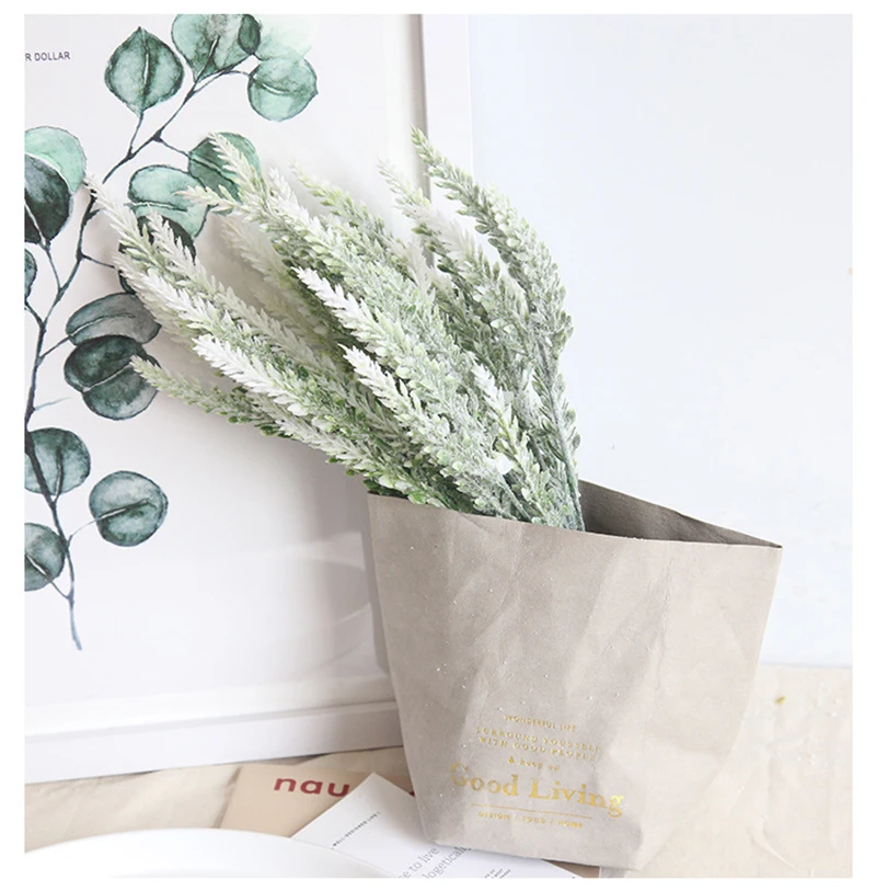 1 шт./украшение Романтический Прованс цветок лаванды шелковые искусственные