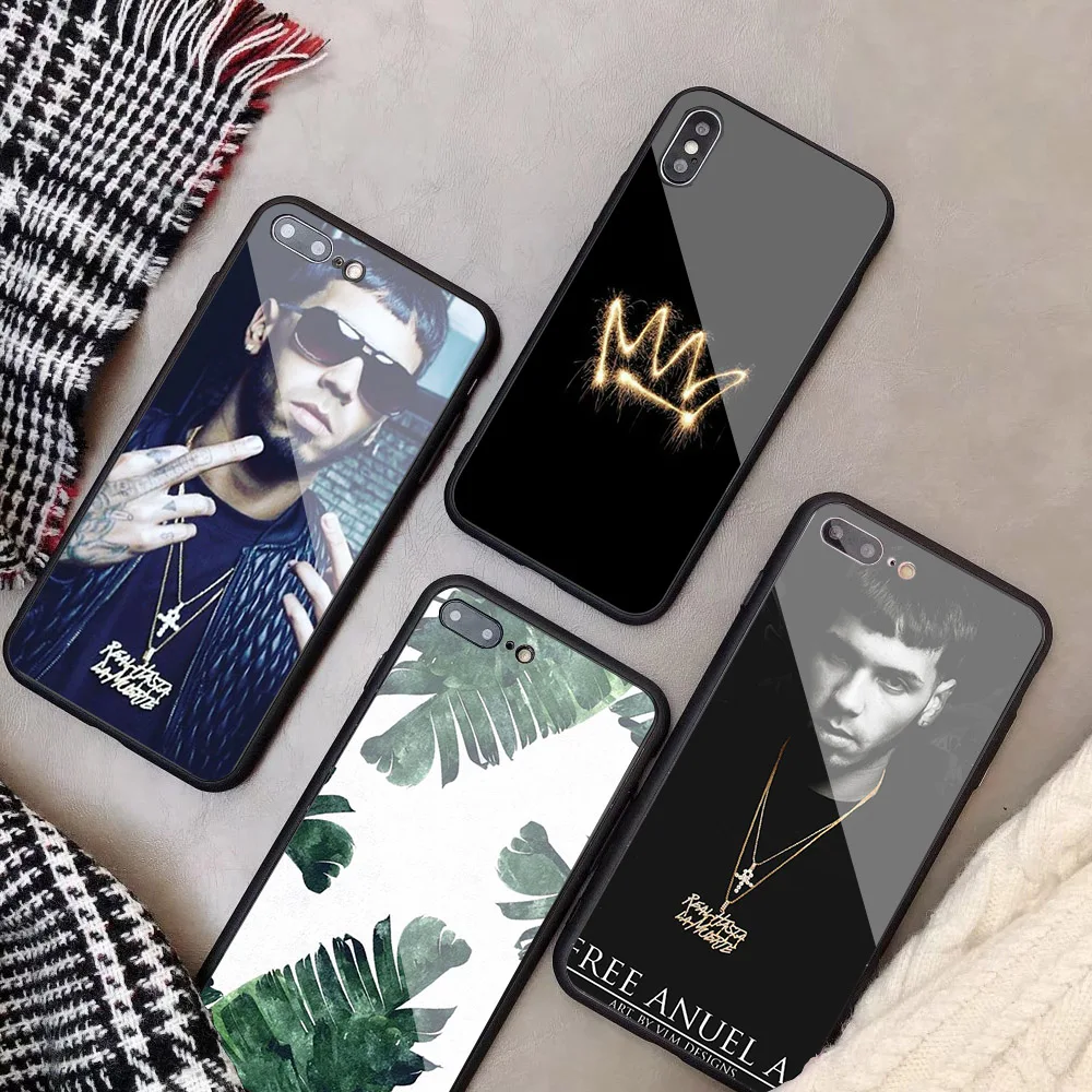 Чехол для iPhone 6 6plus 7 plus 8 8plus 5 5S 5C SE X XS XR Max из закаленного стекла|Бамперы| |
