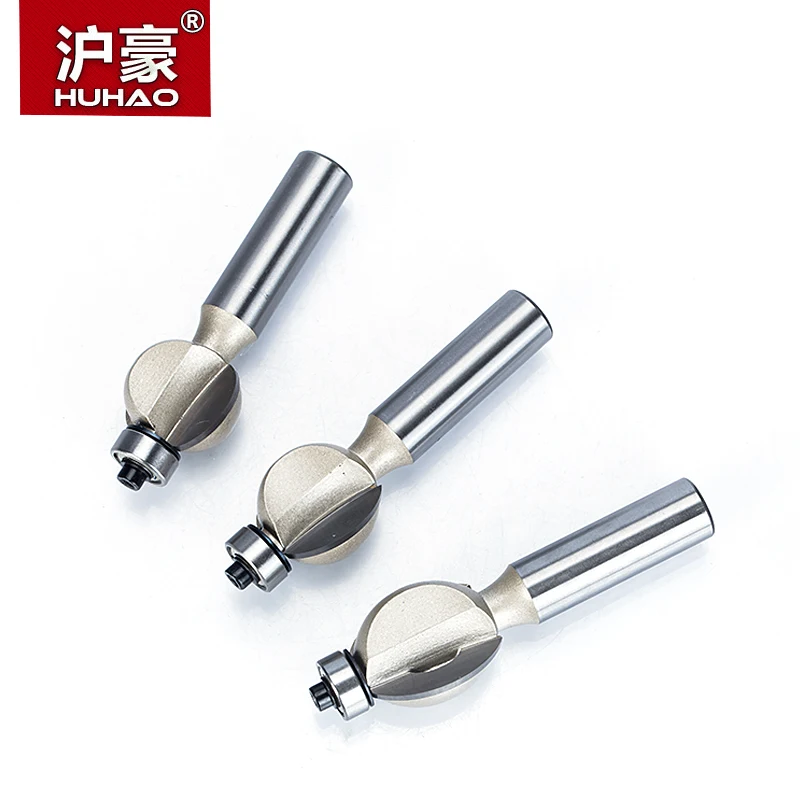 HUHAO 1 шт. хвостовик 1/2 "1/4" Круглый Резной бит с ЧПУ деревообрабатывающий