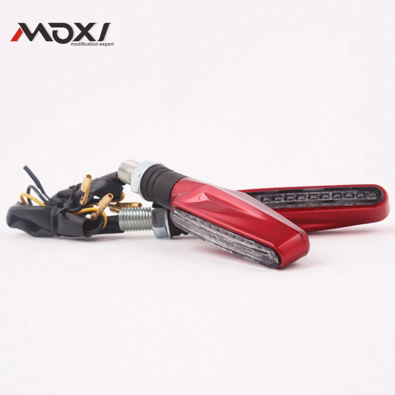 1 пара модные мотоциклетные светодиодный поворотник светильник 12 Светодиодный