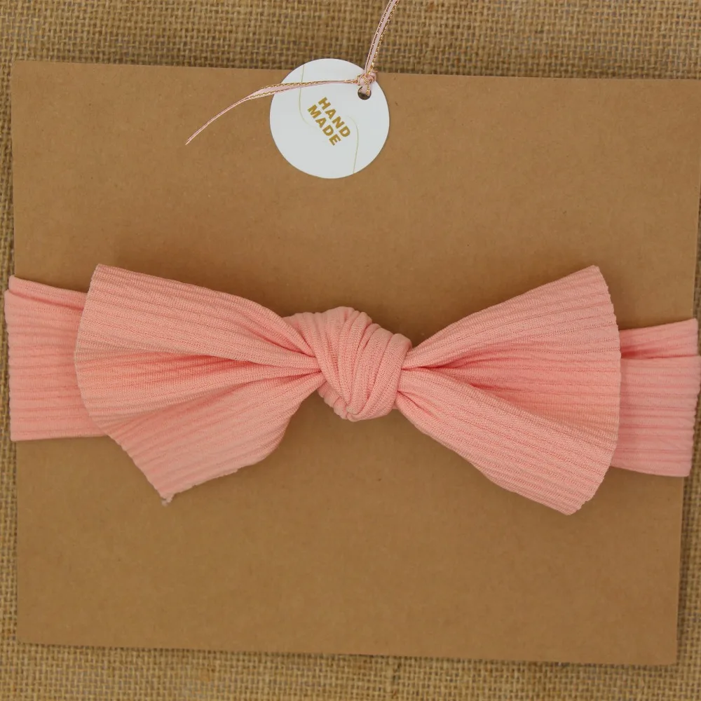 

Baby Girl Headband New Spring Big Bow Knot Baby Hairbands Boho Newborn Toddler Kids Knitted Headwear Turban Headbands