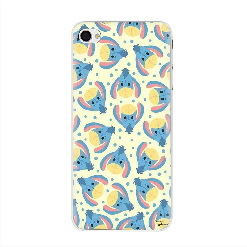 H12 Жесткий чехол для телефона Eeyore Donkey для iPhone 5 5S 5C SE 6 6s 7 8 plus X XR XS 11 Pro Max - Цвет: H12