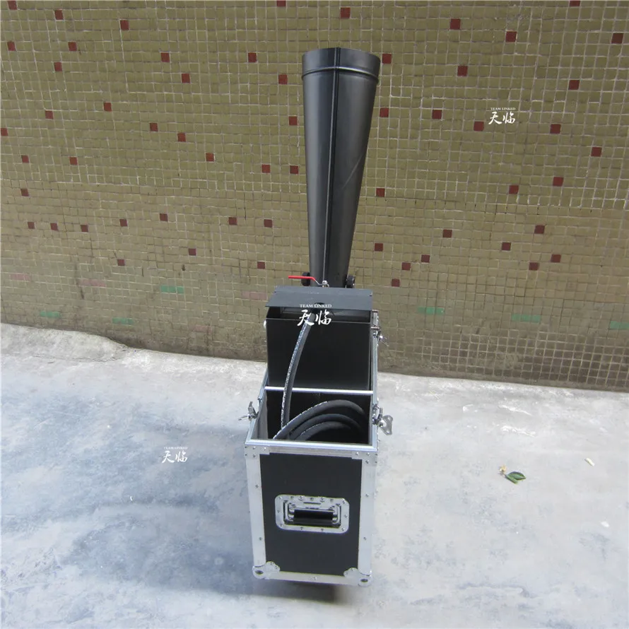1 шт. Бесплатная доставка Высокое качество с Flycase Co2 машина для конфетти cannon