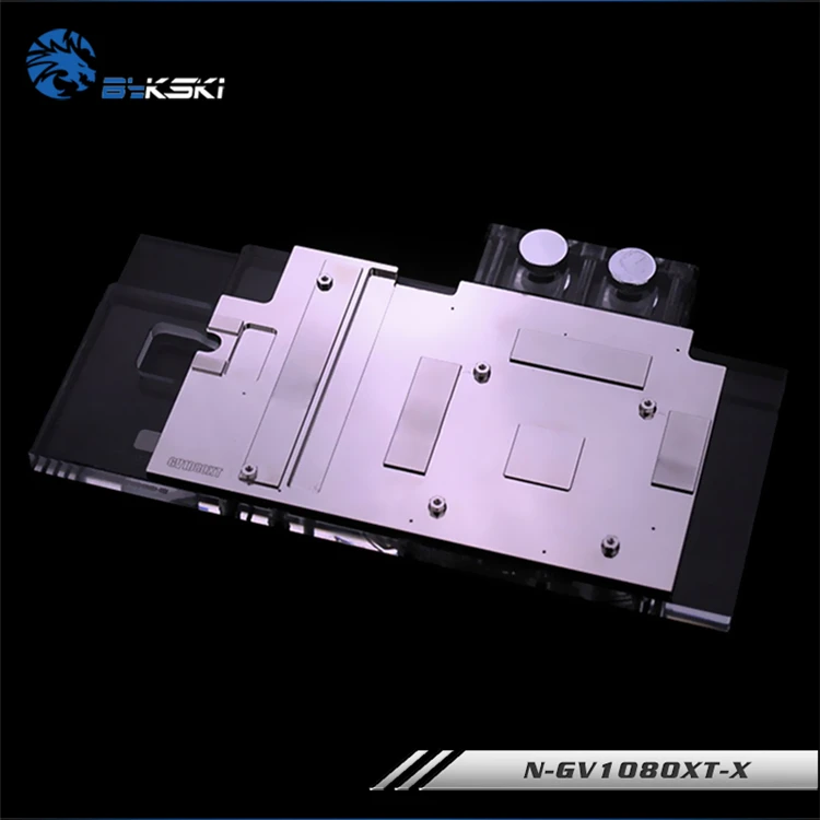 Bykski водный блок подходит для Gigabyte GTX1080/1070 XTREME GAMING, AORUS GTX 1070TI 8G, медный ридиатор водяного охлаждения, N-GV1080XT-X