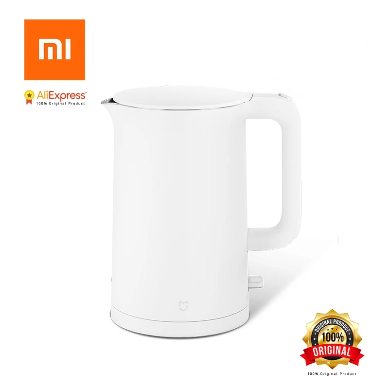 Оригинальный электрический чайник Xiaomi Mijia 304 л бытовой из нержавеющей стали с