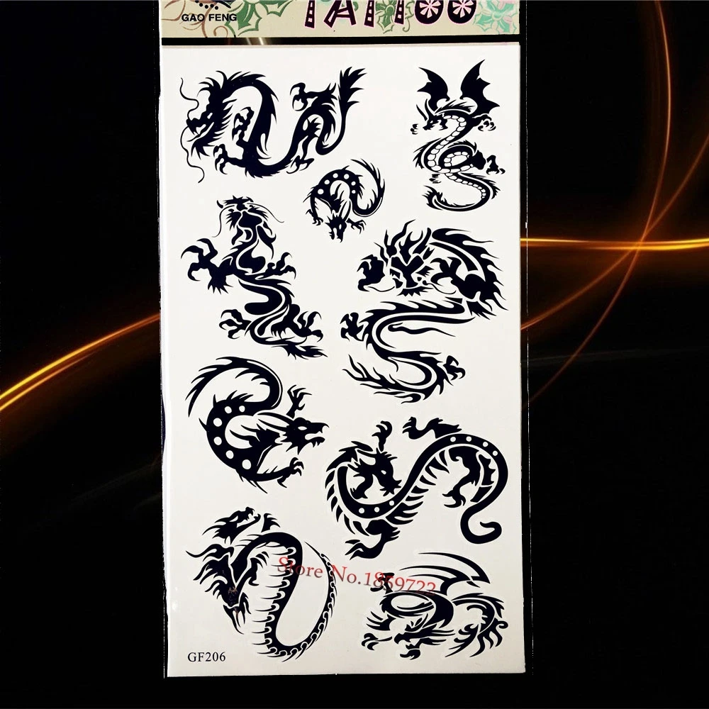 1 шт. сексуальная бабочка фея роза временная татуировка наклейка