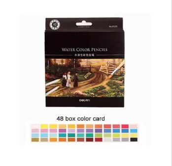 48 colors Набор цветных карандашей акварельные восковые карандаши ручки пастельные для рисования мелки Канцтовары офисные школьные товары для рукоделия lapices - Цвет: 48 colors