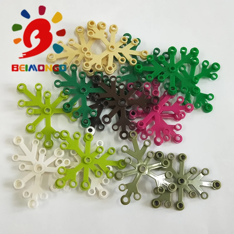 Бесплатная доставка! строительные блоки BEIMONGO MOC Limb Element садовое растение ветви