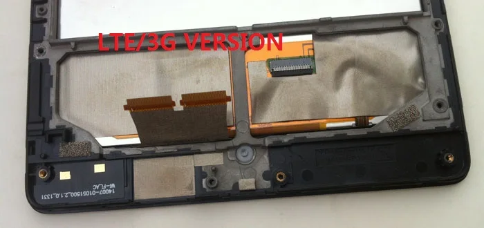 Новый Оригинальный сенсорный ЖК экран дигитайзер с рамкой для 2013 Asus Google Nexus7 FHD 2nd