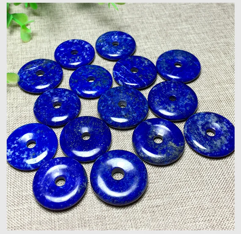

Wholesale Natural crystal lapis lazuli safe buckle pendant everything safe