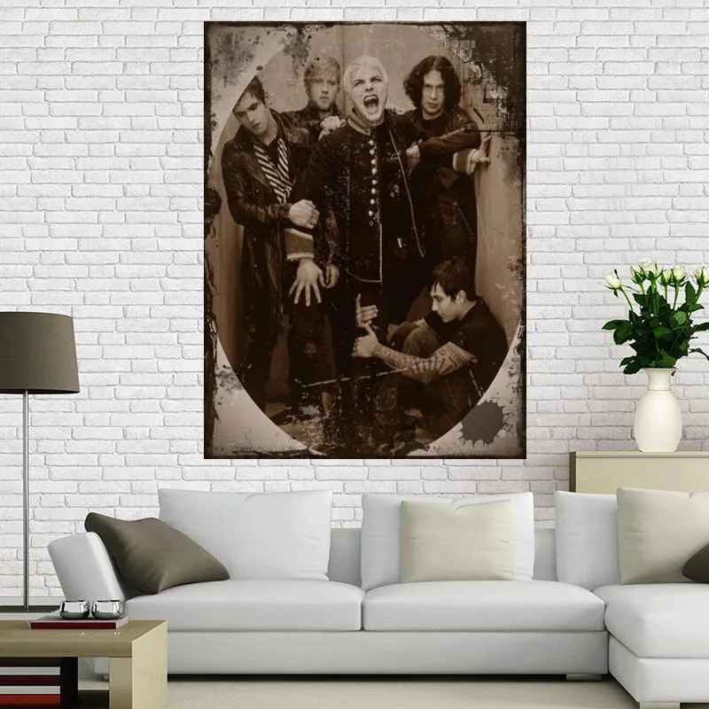 Пользовательские My Chemical Romance настенный плакат домашний декор 30x45 см холст шелк для семейного украшения холст ткань Принт плакат - Цвет: 15