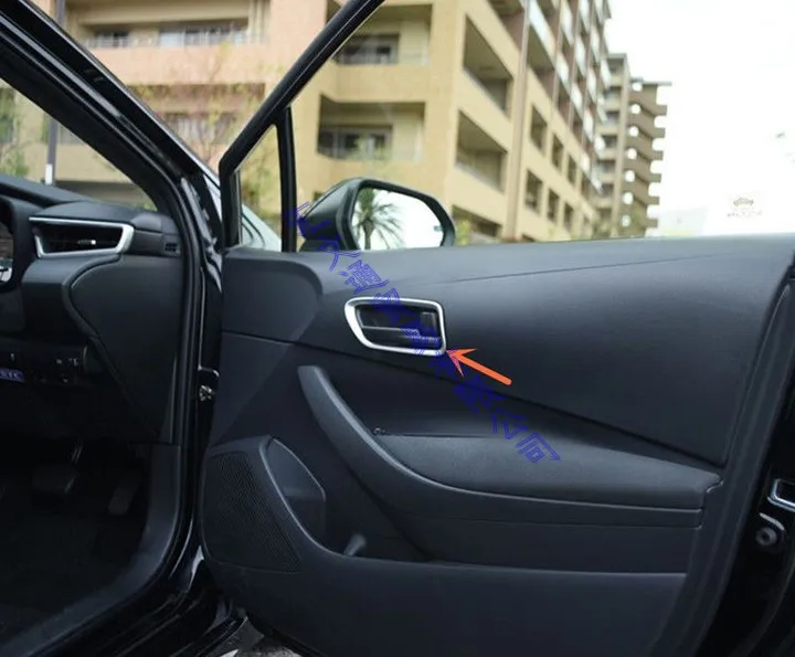 Для 2019 Toyota Corolla E210 Sport хэтчбек Auris ABS хромированная для внутренней дверной ручки