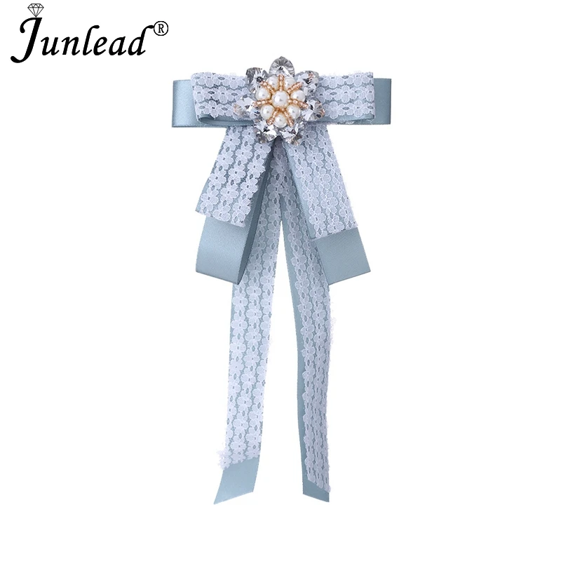 Junlead новинка галстук бабочка корсаж жемчужный цветок брошка одежда аксессуары