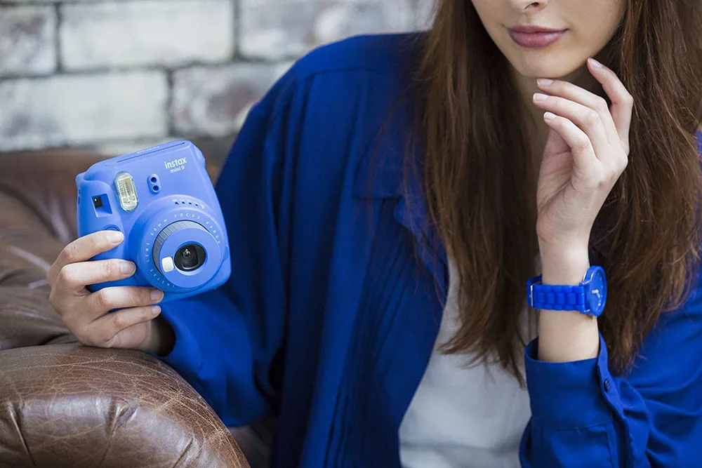 Оригинальная камера Fuji Fujifilm Instax Mini 9 с мгновенной печатью, компактная цифровая пленка, камера для фотосъемки, фотобумага, подарок