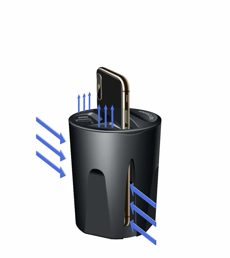 10 Вт 7,5 Вт беспроводная автомобильная зарядка для iPhone XsMax/Xs/Xr/8 plus быстрая Беспроводная зарядка держатель Подставка для зарядки для samsung HUAWEI