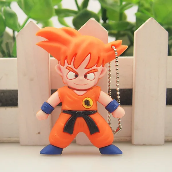 OrangeWukong Кунг Фу Wukong мультфильм флешки 4 ГБ 8 16 32 64 флеш-диск USB 2,0 накопитель memory stick Dragon Ball flash stick подарки - Цвет: OrangeWukong