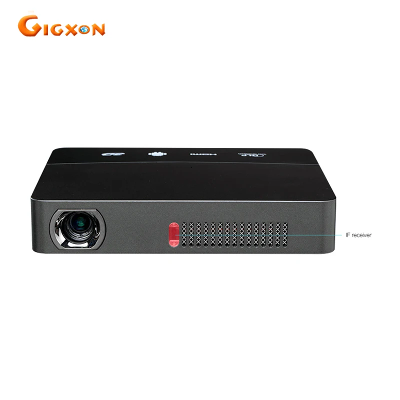 Gigxon-G601 мини интеллектуальный проектор DLP 1600 люмен Android 4,4 WiFi Bluetooth для классных комнат домашнего кинотеатра офиса RD-601 проектор