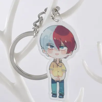 1 шт. анимационный брелок для ключей Bokuno Hero Bakugou My Acdemic bakugou katsuki Portachiavi подвеска |