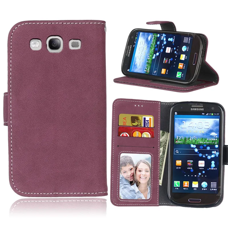Чехол с откидной крышкой для Samsung Galaxy S 3 iii S3 Siii Neo i9300 i 9300 i9301 Duos i9300i чехол телефона