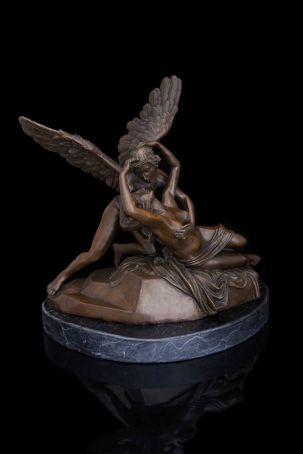 Художественные поделки медные греческие мифологические Купидоны и психи