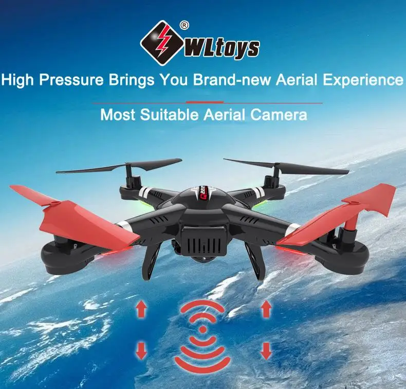 WLtoys Q222 Квадрокоптер Дрон 4CH 5 8G FPV цифровая передача дроны вертолет HD камера с ЖК