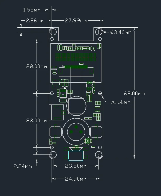 TTGO T Camera ESP32 wroover & PSRAM модуль камеры WROVER B OV2640 0 96 OLED|Печатные платы| |
