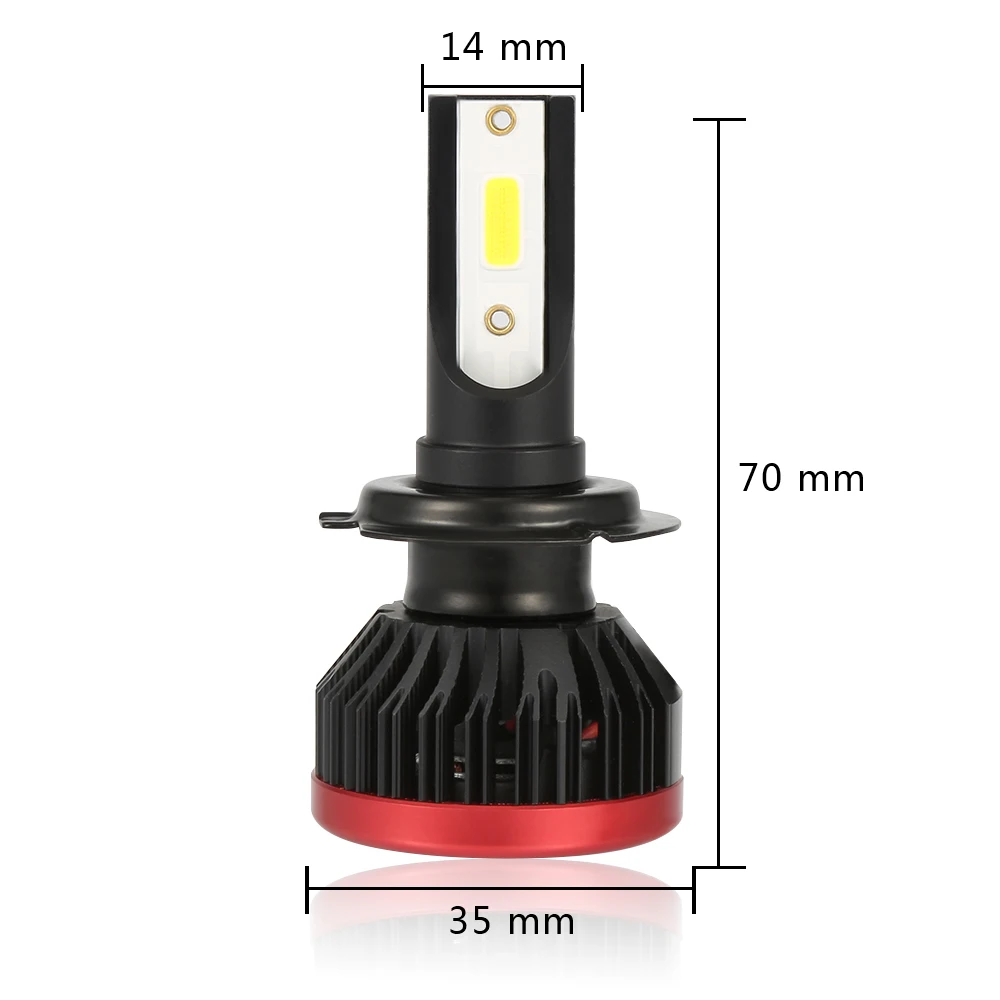 h11 h7 h4 led линзы car лампочки для авто H1 H13 9005 9006 светодиодные лампы фары ходовые огни