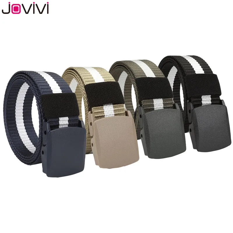 Мужские ремни Jovivi 1 шт. военные тактические пластиковые YKK с пряжкой нейлоновые