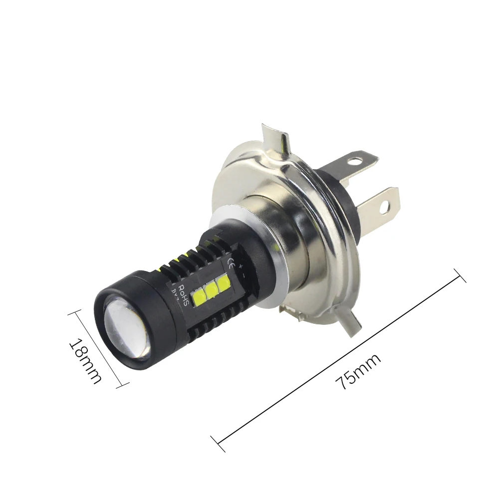 DXZ 1X Автомобильная противотуманная фара h4 led 12v светодиодные лампы H4 canbus 12 SMD
