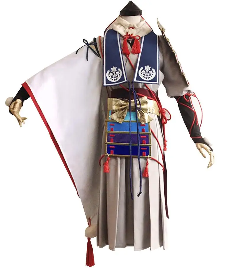 Аниме Touken Ranbu Online Косплэй hotarumaru с рисунком персонажей из мультфильма на Хэллоуин, Костюмы для косплея - Цвет: full set