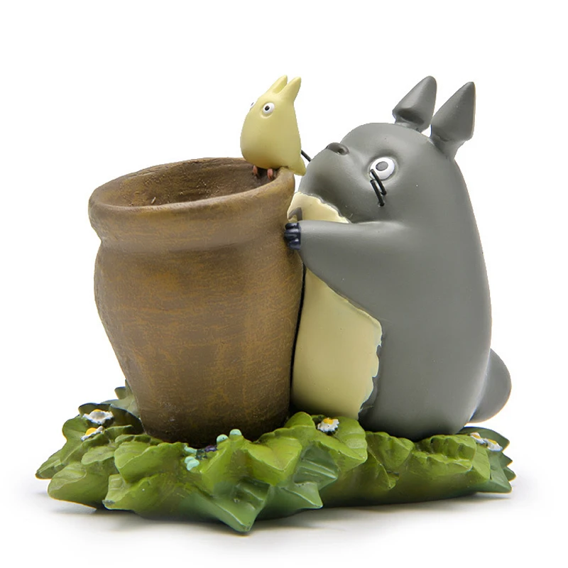 DIY студия Ghibli Тоторо с Горшочек для меда фигурка игрушка Миядзаки Хаяо Мой | Игровые фигурки и трансформеры -32831010719