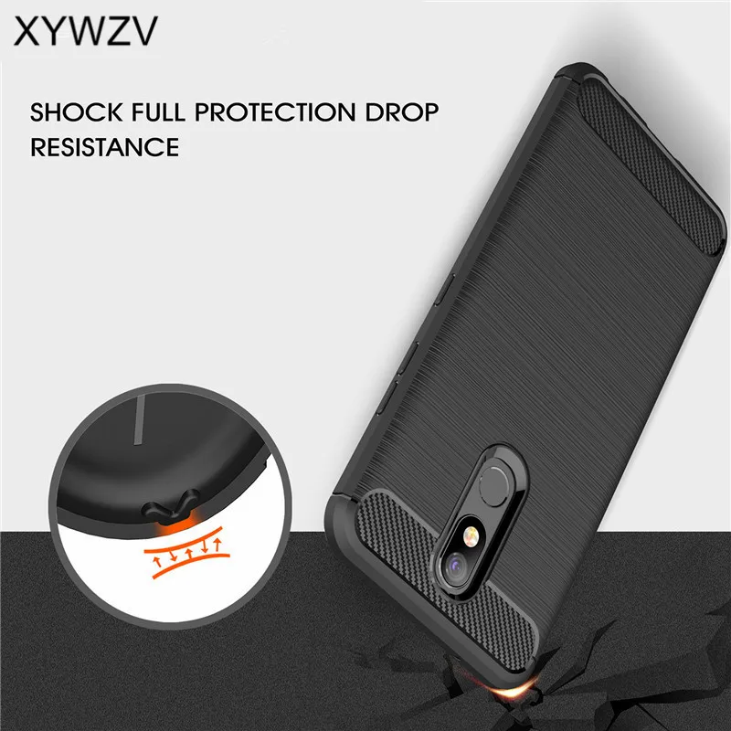 For LG K40 Case Luxury Armor Phone Bumper Rubber Soft Silicone K12 Plus Back Cover Fundas |