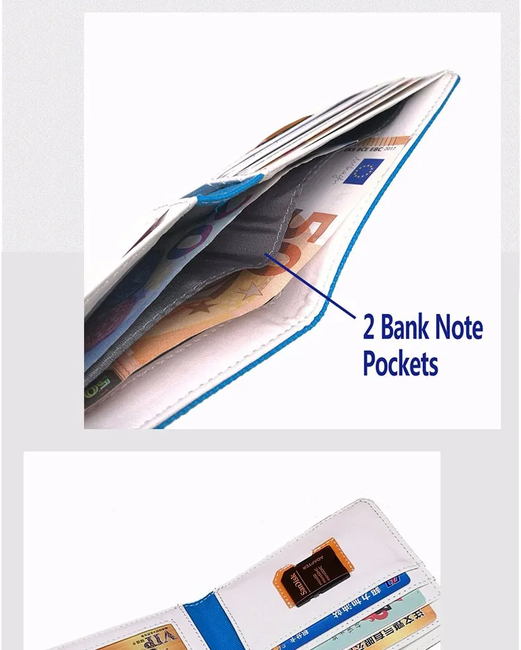 Women Men Unisex Wallet Purse Girl Boy Short Canvas Coin ID Slot New Design Arrive Hot Casual Student Simple Fancy Unique