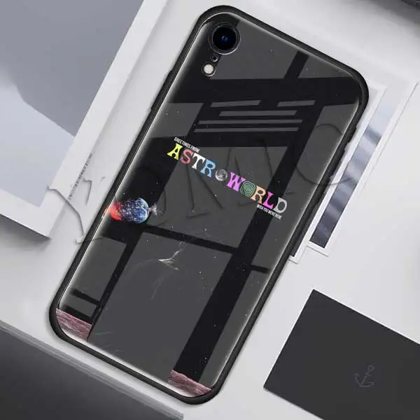 007 Чехлы с закаленным стеклом для Apple iPhone XR 7 8 6 6S Plus 11 Pro X XS MAX мягкий чехол для телефона - Цвет: 007