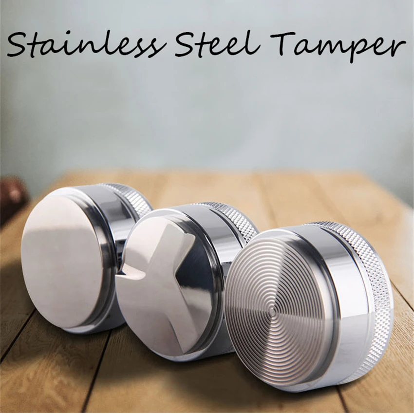 Кофемолка 58 мм плоская трехугловая основа из нержавеющей стали 304 пресс машина