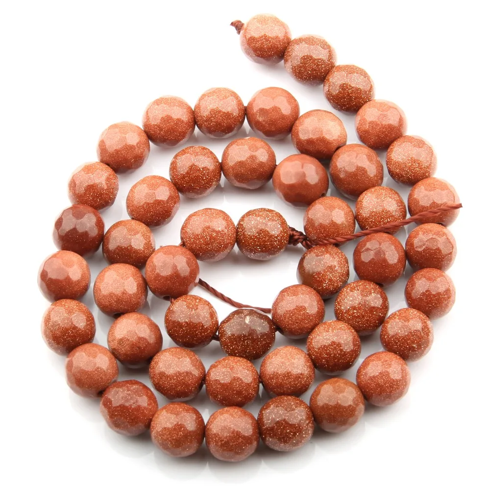 6 8 10 12mm Faceted Round Beads Red Sandstone Stone For DIY Necklace Bracelat Earring Jewelry Making 15&quot Free Shipping | Украшения и